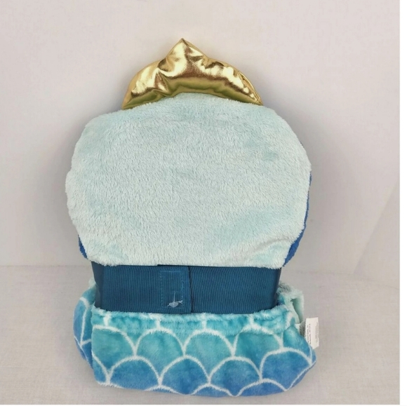 Your Zone Mermaid Hooded Throw Blanket - Picture 4 of 5